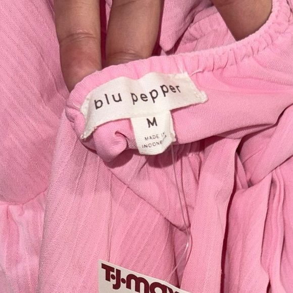 Blu Pepper Pink Tie-Back Dress - Picture 4 of 5